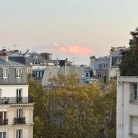 Eiffel Tower View Arc Triomphe Champs Elysees Area Daire *
