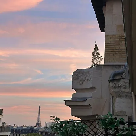 Apartman Eiffel Tower View Arc Triomphe Champs Elysees Area Párizs